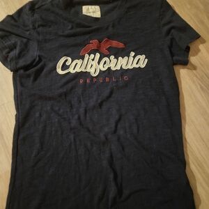 California Republic Navy Graphic Tee
